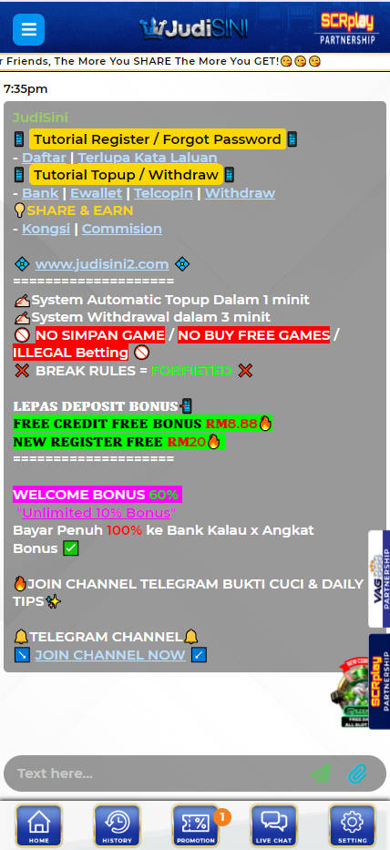 JudiSini - Live Chat - lucky555s