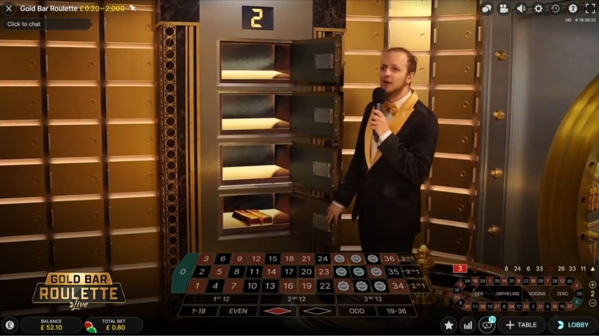 Gold Bar Roulette - Game 2 - Lucky555s