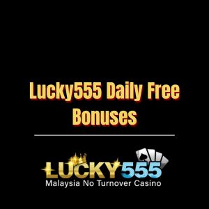 Lucky555 Daily Free Bonuses - Logo - lucky555s