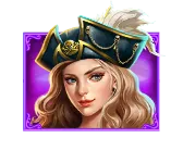 Pirate Queen Slot - Queen Symbol - Lucky555s