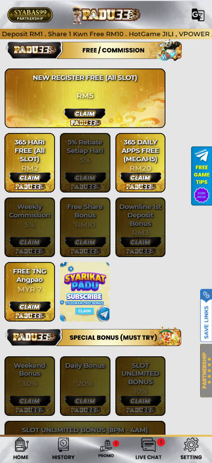 Padu33 - Promotion - Lucky555s