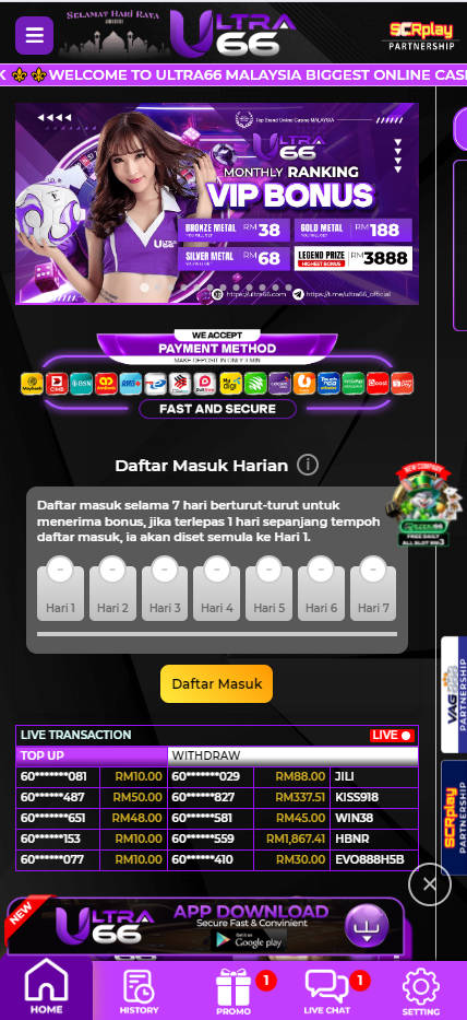 Ultra66 - Homepage - Lucky555s