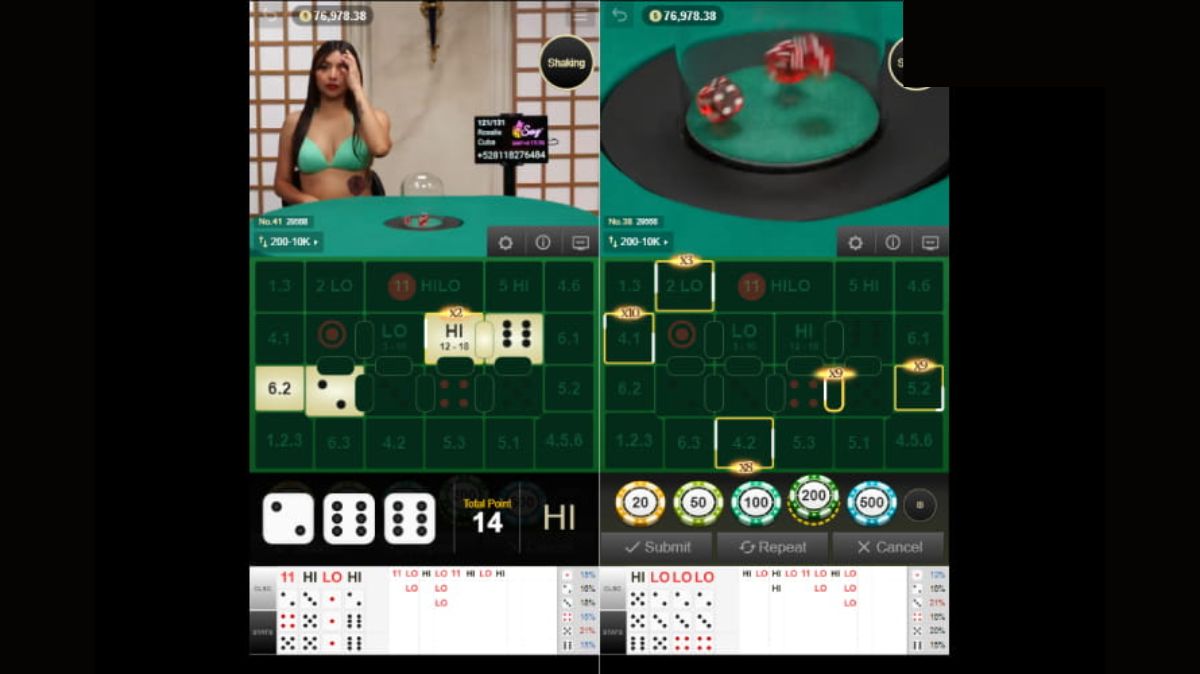 Sexy Thai Hi Lo - Game 1 - Lucky555s