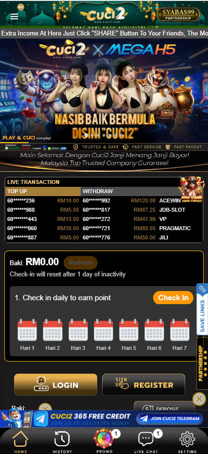 Cuci2 - Homepage - Lucky555s