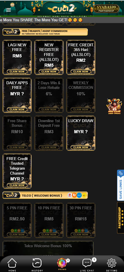 Cuci2 - Promotion - Lucky555s