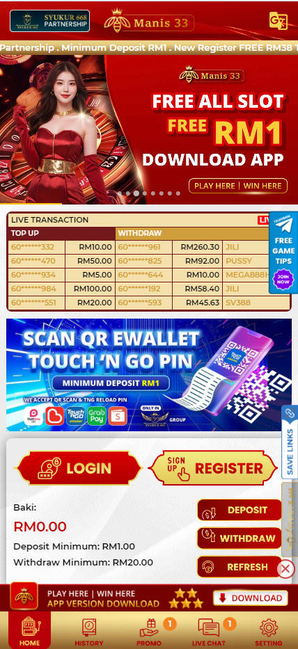 Manis33 - Homepage - Lucky555s