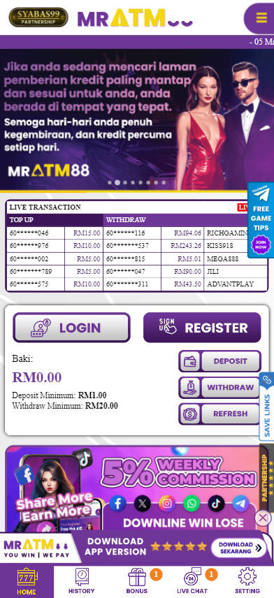 MrAtm88 - Homepage - Lucky555s