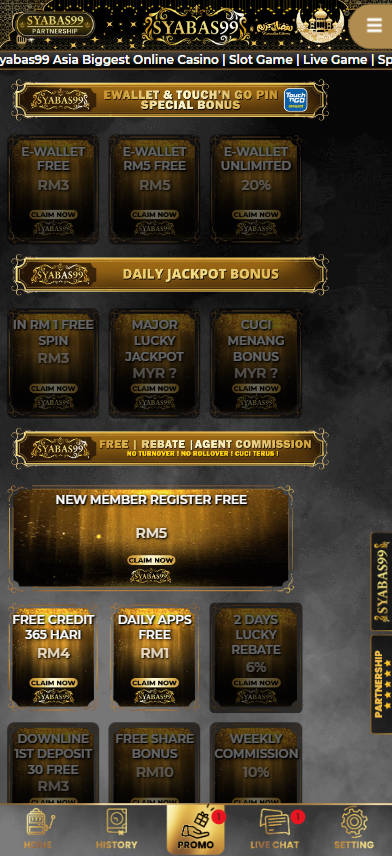 Syabas99 - Promotion - Lucky555s