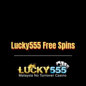 Lucky555 Free Spins - Logo - lucky555s