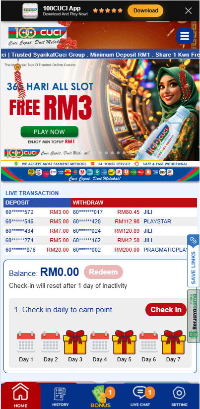 100Cuci - Homepage - lucky555s