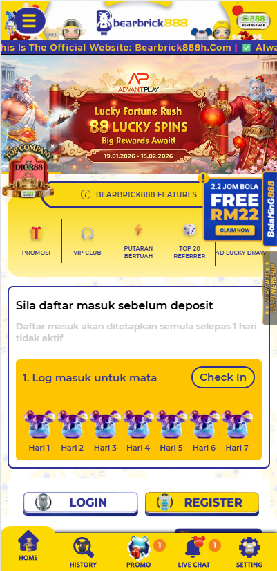 Bearbrick888 - Homepage - lucky555s