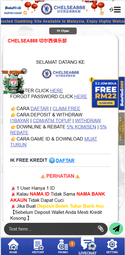 Chelsea888 - Livechat - lucky555s