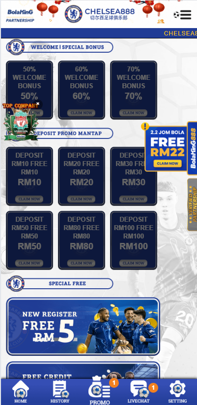 Chelsea888 - Promotion - lucky555s