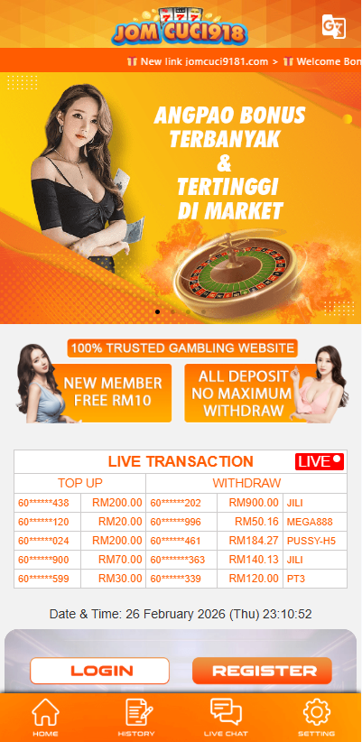 JomCuci918 - Homepage - lucky555s