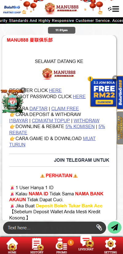 Manu888 - Livechat - lucky555s