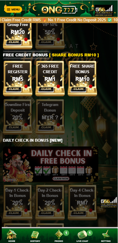 Ong777 - Promotion - lucky555s