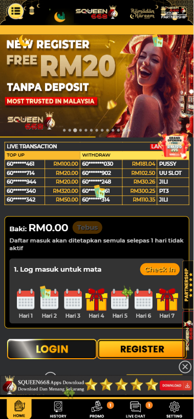 Squeen668 - Homepage - lucky555s