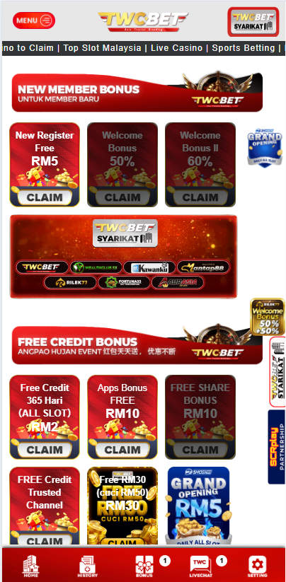 TWCBET - Promotion - lucky555s